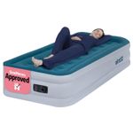 airzzZ Self Inflating Air Bed Single Mattress Built In Electric Pump