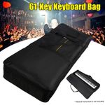 Portable Black 61-Key Keyboards Bag Electronic Piano Organ Oxford Fabric Auto