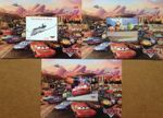 Cars 2 Disney Pixar lot of 3 MNH stamp sheets