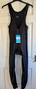 Shimano Performance Winter Cycling Bib Tights Black XXL Stretch