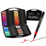 Soft Brush Tip Quick Dry Acrylic Paint Markers for Multi Surface