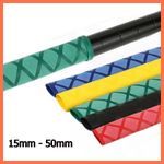 Non-Slip Heat Shrink Tubing Textured Heatshrink X Wrap Sleeving Handle Grip Tube
