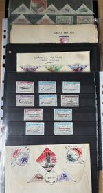 Channel Islands Stamp Collection - Herm, Lundy, Guernsey-Sark