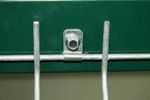 100 metal mesh panel clips with screw wire fencing