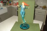 MERA STATUE #343 - GORGEOUS AMBER HEARD 2018 AQUAMAN MOVIE DC COLLECTIBLES 16"
