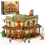 Funwhole Western Saloon 2026 PCS Building Set – Winter Village Display Model