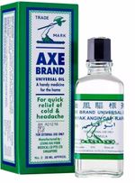 56ml AXE Brand Universal Oil Pain Relief Cold Flu Muscular Pain Cold Headache X2