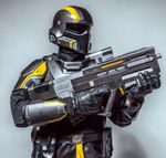 Helldivers 2 B-01 Tactical Armor Set Life Size | 3D Cosplay Prop DIY Kit Armor
