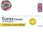 Eurax Itch Relief Cream 100g, Helps Stop Itching Fast-Lasts UpTo 8h for Relief