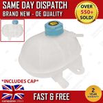 FIAT 500 / 500C 2007-ONWARDS RADIATOR COOLANT EXPANSION HEADER TANK BOTTLE & CAP