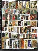 ART THEMATIC COLLECTION OF FINE USED STAMPS UK BUYERS ONLY S32