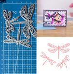 Metal Cutting Dies Scrapbooking Dragonfly Embossing Stencil Paper Card Crafts