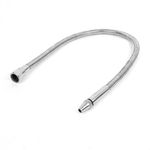 Metal Adjustable Oil Water Hose 1/2" PT Threaded Coolant Pipe Hose for Lathe