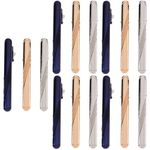 Copper Tie Bars for Men Durable Metal Assorted Colors Business and Formal Use