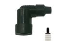NGK LZFH NON Resistor Spark Plug Cap / Cover (Black) 90º (8710)