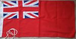 Sewn Red Ensign 1.25 yard  Flag Rope & Toggle Made on MOD approved woven cloth