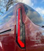 Led tail lights for Ford Transit Custom from 2012 black taillight tail lights