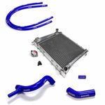 1275 1300 CLASSIC MINI ALLOY RADIATOR AND FLETCHER SILICONE HOSES FMBK2