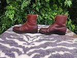 Zug Original Brown Leather Army Boots  1914-1945 UK size 7.5