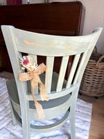 Painted Annie Sloan chateau grey and distressed 4 or more. Rustic. Farmhouse.