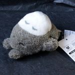 OFFICIAL Sleepy Totoro Small Grey Plush - NEW (K-9035)