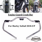 Highway Crash Bar Engine Guard For Harley Softail FLSL FXLRS FXBBS FXBRS 2018-23