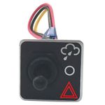Cartek 3 Way Toggle Switch For FIA Rain Lights - Off / On (Static / Flashing)