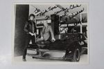 Vintage David Hasselhoff Kitt Knight Rider Autographed Photo Country Club 1980's