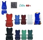 New Kitchen Cleaning Chef Overall Catering Tabard Apron Pocket Side Button Fast