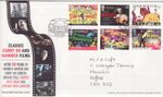 GB Stamps First Day Cover Carry On and Hammer films, cinema, TV, horror SHS 2008