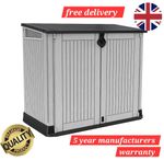 Large Keter Store It Garden Lockable Storage Box XL Shed Outside Bike Bin Tool