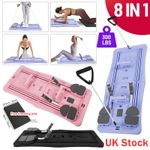 8 in 1 Multifunctional Fitness Board Pilates Reformer Kit For Home Workouts Body