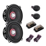 Bassface IndyCP5 5.25'' 13cm 2x70w RMS SQ Car Component Midrange & Tweeter Kit