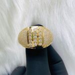 14K Yellow Gold Finish Men's Round Diamond Wedding Engagement Pinky Ring Band