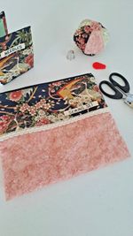 Handmade Sewing Set, Inc Pouch, Needle Case, Pin Cushion, Tape Measure Holder
