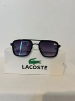 Lacoste Sunglasses Black Frame Purple Gradient Lenses Designer Sunglasses New UK