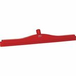 Vikan 77144 Hygienic Floor Squeegee w/replacement cassette, 600 mm, Red