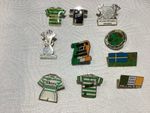 Collection Of Celtic Football Club Pin Badges ( used condition)
