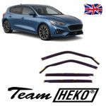 Wind Deflectors Fits Ford Focus 2018-Up 5-Door Hatchback 4-Pcs Set Tinted Heko