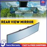 Universal 270mm Wide-angle Convex Interior Car Clip On Truck Rear View Mirror UK
