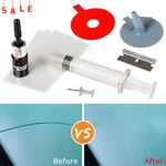 Car Windscreen Windshield Repair Kit DIY Glass Chip Crack Repair Tool Set