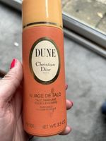 Dune Talcum Powder 100g Used