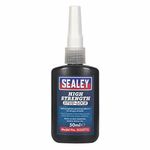 Sealey SCS271S Stud Lock – High Strength Grade (Red Liquid) 50ml