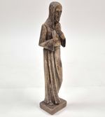 Vintage Jesus With Sacred Heart Ceramic Religious Statue – 36 cm - 14.2"