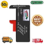 Universal Battery Tester Checker AA, AAA, 9V PP3, 1.5V Am Uk