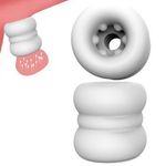 Male Ball Stretcher Weight Silicone Lock Ring Delay Ejaculation Aid Sex Men