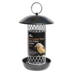 Tom Chambers Hammered Steel, Suet Pellet Bird Feeder - CS051