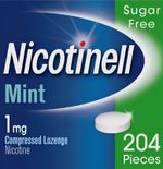 Nicotinell Mint Nicotine Lozenge 1mg Quit Smoking Aid Sugar Free x204 pieces