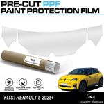 Partial Bonnet & Wings Stone Chip Guard PPF Paint Protection film for Renault 5