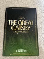 The Great Gatsby London Coliseum Programme SIGNED BY FULL CAST